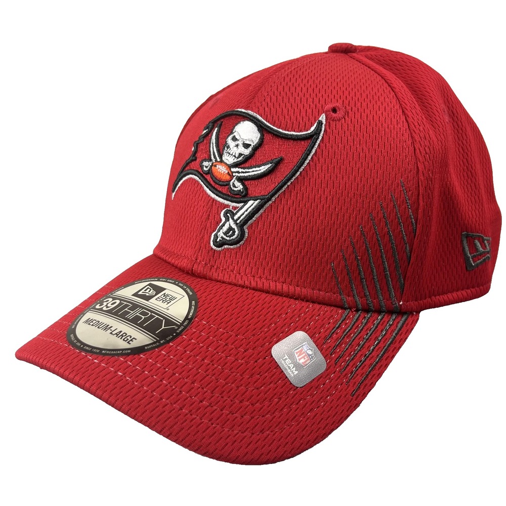 Tampa Bay‎ Buccaneers New Era Hat 39THIRTY Stretch Fit Medium/Large NFL NEW